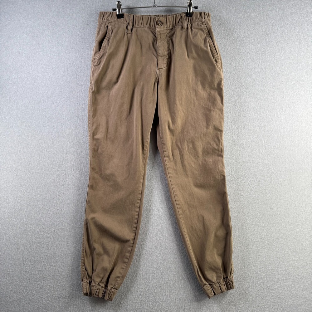 Bearbottom Pants Mens Large (31-35 Inch Waist) Brown Cotton Jogger